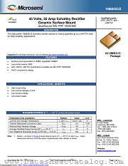 1N6845U3 datasheet pdf Microsemi