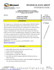 JANTXV1N3957 datasheet pdf Microsemi