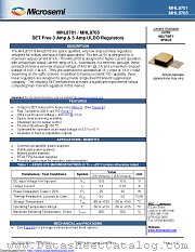 MHL8705A3M-1 datasheet pdf Microsemi