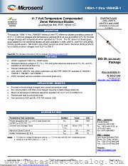 1N943A-1E3 datasheet pdf Microsemi