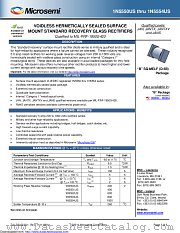 1N5550USE3 datasheet pdf Microsemi