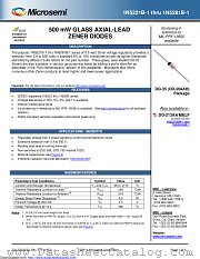 1N5268C-1 datasheet pdf Microsemi