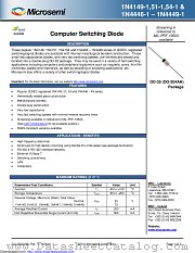 MSP1N4449-1 datasheet pdf Microsemi