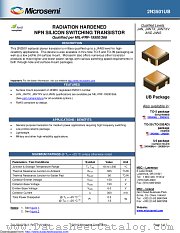 2N3501UB datasheet pdf Microsemi