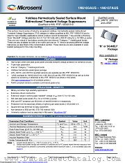 MSP1N6136AUS datasheet pdf Microsemi