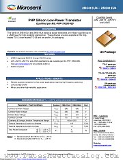 2N5416U4 datasheet pdf Microsemi