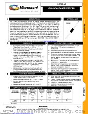 LCR60E3 datasheet pdf Microsemi