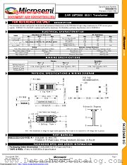 SGE2668-1G datasheet pdf Microsemi