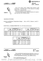 1N1323 datasheet pdf Motorola
