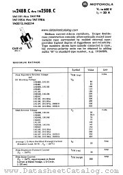 1N1193 datasheet pdf Motorola
