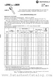 1N3802B datasheet pdf Motorola