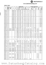 2N1623 datasheet pdf Motorola