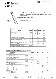 2N3722 datasheet pdf Motorola