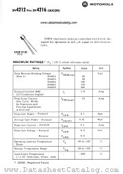 2N4212 datasheet pdf Motorola