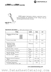 2N5061 datasheet pdf Motorola