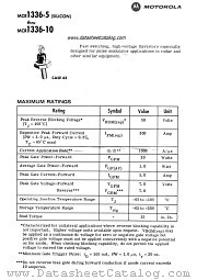 MCR1336-8 datasheet pdf Motorola