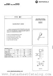 MV2107 datasheet pdf Motorola