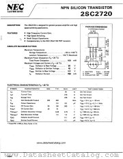 2SC2720 datasheet pdf NEC