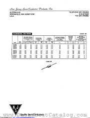 1N2612B datasheet pdf New Jersey Semiconductor