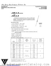 1N2623 datasheet pdf New Jersey Semiconductor