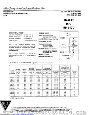 1N4612B datasheet pdf New Jersey Semiconductor