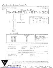 1N4719E datasheet pdf New Jersey Semiconductor