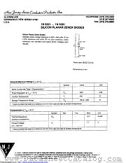 1N5249D datasheet pdf New Jersey Semiconductor