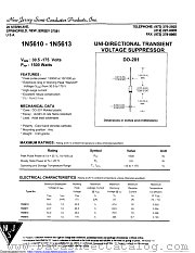 1N5611 datasheet pdf New Jersey Semiconductor