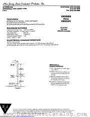 1N6029 datasheet pdf New Jersey Semiconductor