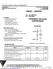 1N6295/BX1 datasheet pdf New Jersey Semiconductor