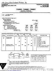 1N661A datasheet pdf New Jersey Semiconductor