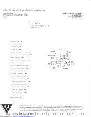 2N2063A datasheet pdf New Jersey Semiconductor