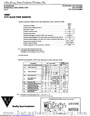 2N3847 datasheet pdf New Jersey Semiconductor