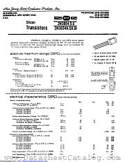 2N3855A datasheet pdf New Jersey Semiconductor