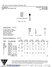 2N4062 datasheet pdf New Jersey Semiconductor