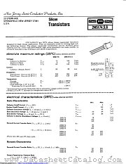 2N5175 datasheet pdf New Jersey Semiconductor