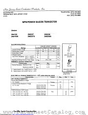 2N5238 datasheet pdf New Jersey Semiconductor