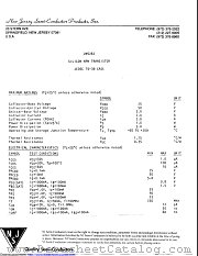2N5262 datasheet pdf New Jersey Semiconductor