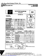 2N5330 datasheet pdf New Jersey Semiconductor