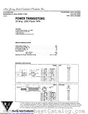 2N5552 datasheet pdf New Jersey Semiconductor