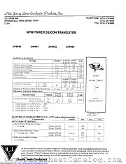 2N5660 datasheet pdf New Jersey Semiconductor