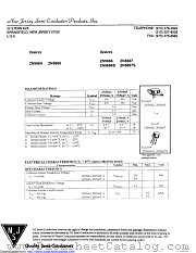 2N5667 datasheet pdf New Jersey Semiconductor