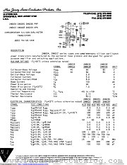 2N6034 datasheet pdf New Jersey Semiconductor