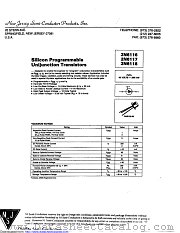 2N6118 datasheet pdf New Jersey Semiconductor