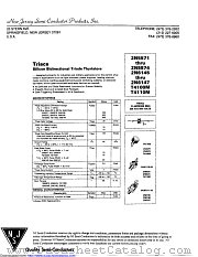 2N6145 datasheet pdf New Jersey Semiconductor
