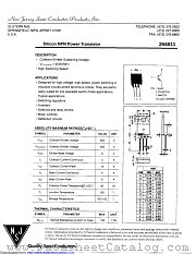 2N6833 datasheet pdf New Jersey Semiconductor