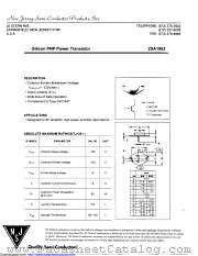 2SA1063 datasheet pdf New Jersey Semiconductor