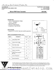2SA1065 datasheet pdf New Jersey Semiconductor