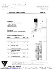 2SA1105 datasheet pdf New Jersey Semiconductor