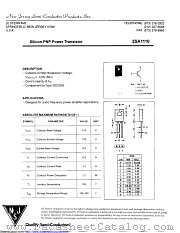 2SA1110 datasheet pdf New Jersey Semiconductor